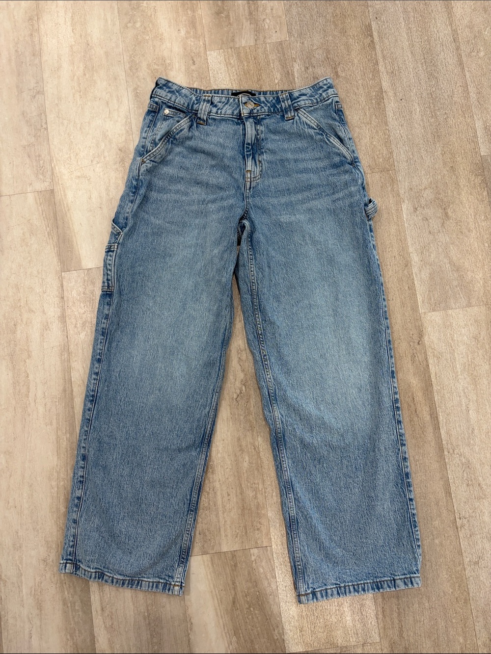 Women’s mid-rise relax fit carpenter jeans